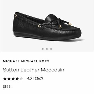 Michael Kors Sutton Leather Moccasin